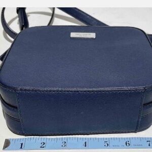 Kate Spade Navy Blue Crossbody Bag Saffiano Leather.